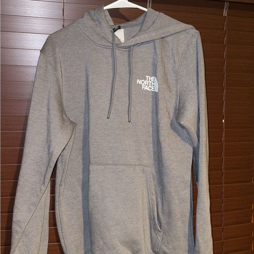 The North Face Gray Pullover Hoodie Sweatshirt